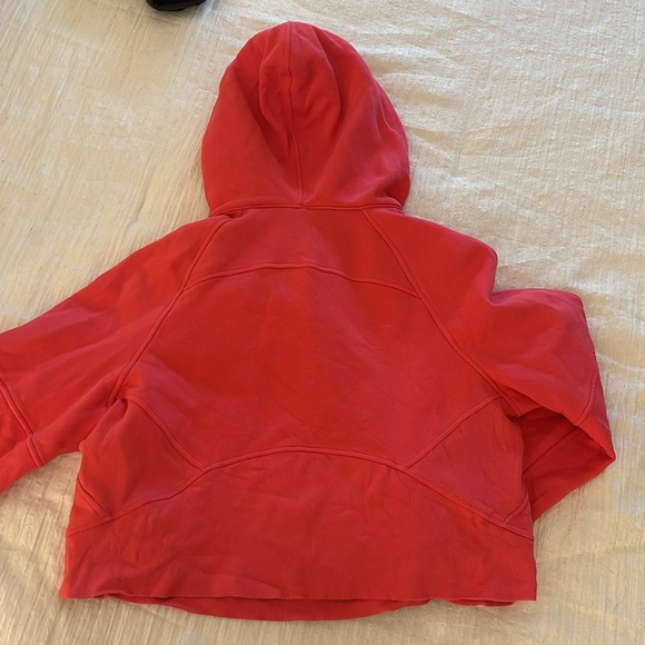 Pink Lululemon Scuba Oversized Half-Zip Hoodie - Picture 2 of 3